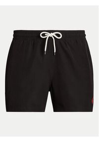 Polo Ralph Lauren Szorty kąpielowe 710907255002 Czarny Regular Fit. Kolor: czarny. Materiał: syntetyk #2