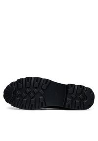 DeeZee Loafersy 3976-1 Czarny. Kolor: czarny. Materiał: materiał, skóra #4