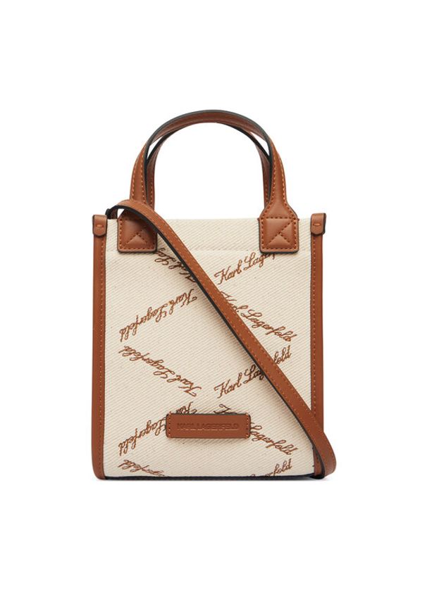 Karl Lagerfeld - KARL LAGERFELD Torebka Ville B2W30278 Beżowy. Kolor: beżowy