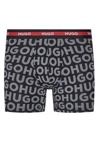 Hugo - HUGO Komplet 3 par bokserek 50545674 Kolorowy. Materiał: bawełna. Wzór: kolorowy #9