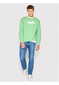 Levi's® Bluza Graphic 38712-0051 Zielony Regular Fit. Kolor: zielony. Materiał: bawełna #2