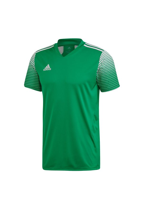 Adidas - Koszulka piłkarska męska adidas Regista 20 Jersey. Kolor: biały, zielony, wielokolorowy. Materiał: jersey. Sport: fitness, piłka nożna