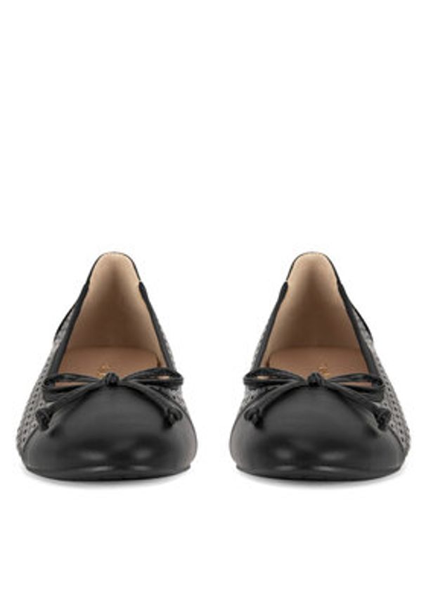 Clara Barson Baleriny WS2055-15 Czarny. Kolor: czarny. Materiał: materiał, syntetyk