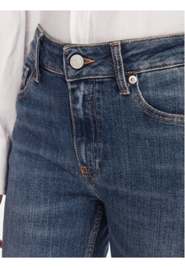 TOMMY HILFIGER - Tommy Hilfiger Jeansy Kris WW0WW46722 Niebieski Slim Fit. Kolor: niebieski