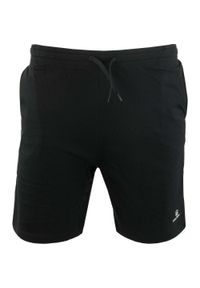 ZSPORT - Męskie szorty sportowe ATHL. DPT Nunzio Black M - Komfort i Oddychalność. Kolor: czarny. Długość: krótkie. Sezon: lato