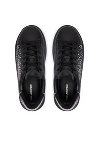 Karl Lagerfeld - KARL LAGERFELD Sneakersy Kapri KL62556 Czarny. Kolor: czarny. Materiał: skóra #2
