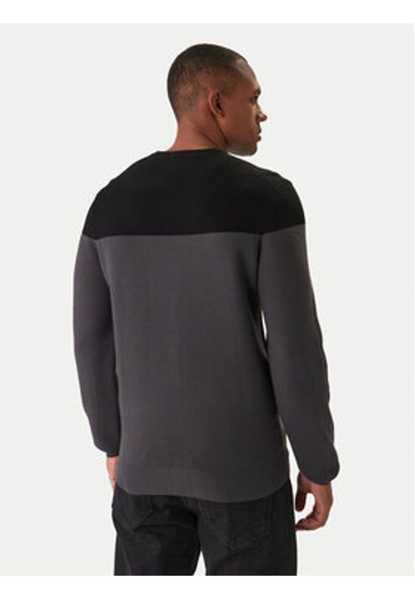 Guess Sweter M6RR20 Z4492 Szary Regular Fit. Kolor: szary. Materiał: syntetyk