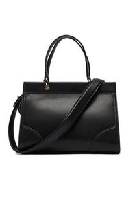 DKNY Torebka Gramercy Mini Top Zi R41DKC03 Czarny. Kolor: czarny. Materiał: skórzane
