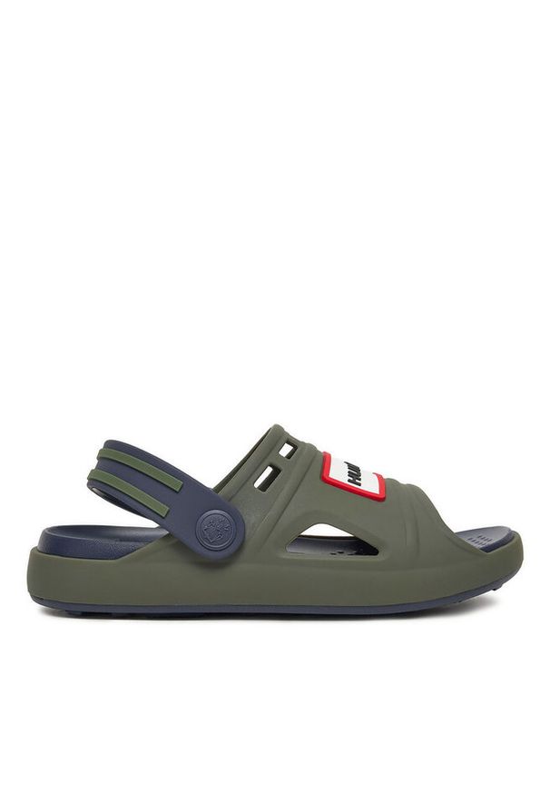 Klapki Hunter. Kolor: brązowy