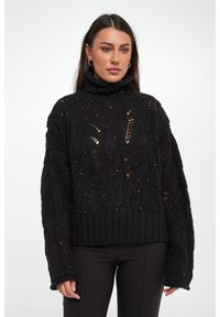 Liu Jo - Golf damski z wełną LIU JO. Typ kołnierza: golf. Materiał: wełna #2