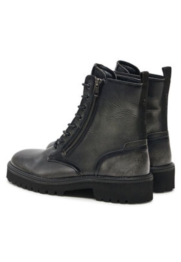 Pepe Jeans Trapery Durham Rub PMS50253 Czarny. Kolor: czarny. Materiał: skóra