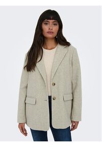 only - ONLY Marynarka 15288325 Beżowy Regular Fit. Kolor: beżowy. Materiał: syntetyk #7
