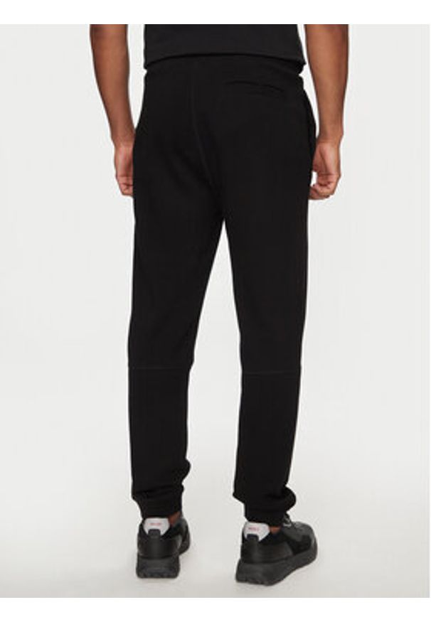 BOSS - Boss Spodnie dresowe Sestart 50509303 Czarny Regular Fit. Kolor: czarny. Materiał: bawełna