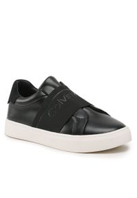 Sneakersy Calvin Klein Clean Cupsole Slip On HW0HW01416 Black BEH. Zapięcie: bez zapięcia. Kolor: czarny. Materiał: skóra