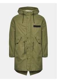 Replay Parka M8362.000.84724 Zielony Regular Fit. Kolor: zielony. Materiał: bawełna