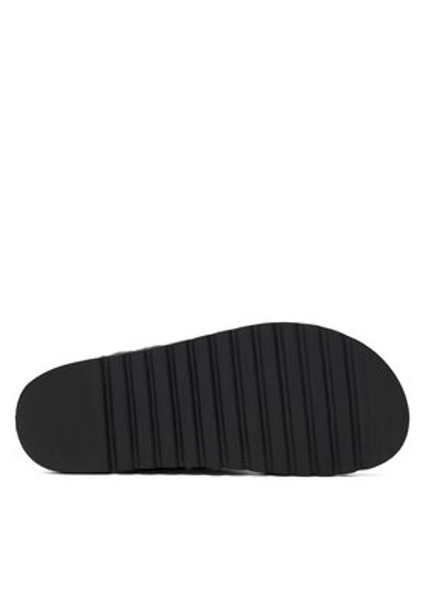 DeeZee Sandały Donna H86009-9 Czarny. Kolor: czarny. Materiał: skóra