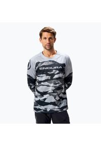 ENDURA - Longsleeve rowerowy męski Endura Mountain Camo Ltd. Kolor: zielony, brązowy, wielokolorowy. Długość rękawa: długi rękaw. Sport: kolarstwo