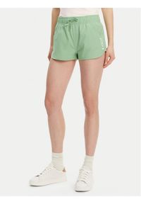 Roxy Szorty materiałowe ERJBS03298 Zielony Regular Fit. Kolor: zielony. Materiał: syntetyk