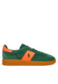 Polo Ralph Lauren Sneakersy 809P07172002 Zielony. Kolor: zielony. Materiał: skóra, zamsz #1