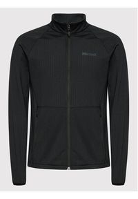 Marmot Bluza Leconte 12770 Czarny Athletic Fit. Kolor: czarny. Materiał: syntetyk #3