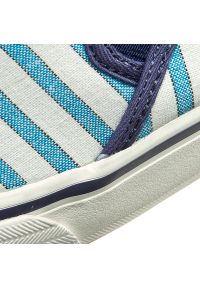 Keds - Tenisówki KEDS - Double Decker WF54670 Stripe Blue. Okazja: na co dzień. Kolor: niebieski, biały, wielokolorowy. Materiał: materiał. Szerokość cholewki: normalna. Styl: casual #7