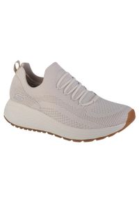 skechers - Tenisówki Skechers Model Bobs Sparrow 2.0 Allegiance Kolor Biały. Kolor: biały. Materiał: tkanina. Model: Skechers Sport. Sport: turystyka piesza