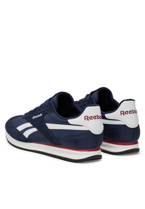 Reebok Sneakersy FIORI AR30309MDWR Granatowy. Kolor: niebieski. Materiał: zamsz, skóra