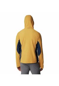 columbia - Bluza Turystyczna Rozpinana Męska Columbia Titan Pass 3.0 Hooded Fleece. Kolor: żółty