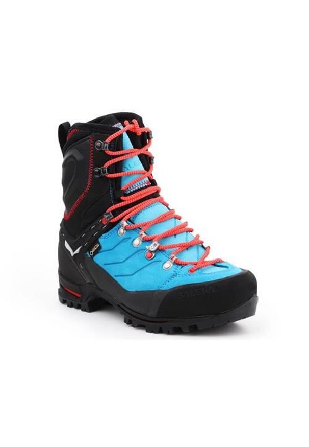 Buty trekkingowe damskie Salewa WS Vultur Evo Gtx. Wysokość cholewki: za kostkę. Zapięcie: sznurówki. Kolor: czarny, wielokolorowy. Materiał: materiał, syntetyk, guma. Szerokość cholewki: normalna