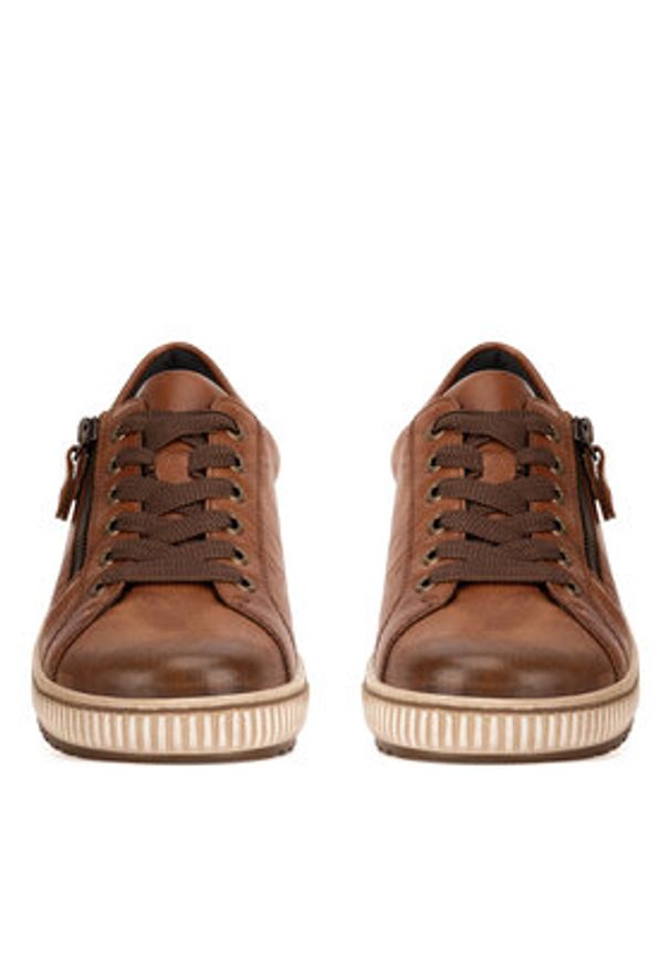 Remonte Półbuty D0700-22 Brązowy. Kolor: brązowy. Materiał: skóra