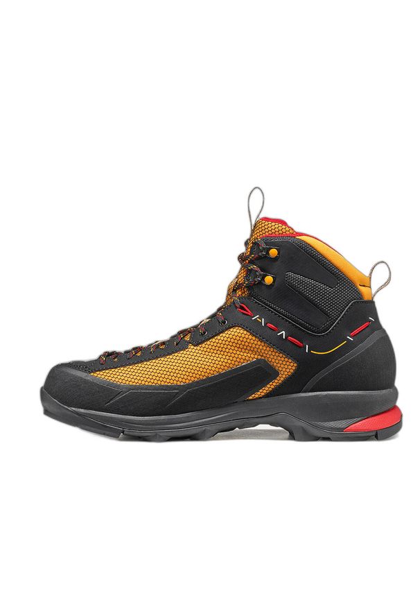 Buty turystyczne męskie Garmont Vetta Synth GTX. Kolor: czerwony, wielokolorowy, żółty. Sport: turystyka piesza