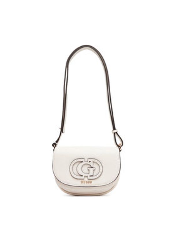 Guess Torebka Calebra Mini HWBG95 36780 Biały. Kolor: biały. Materiał: skórzane