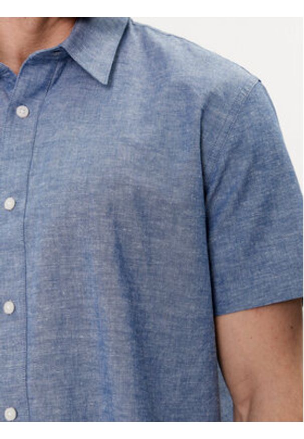 Selected Homme Koszula 16092495 Niebieski Regular Fit. Kolor: niebieski. Materiał: bawełna