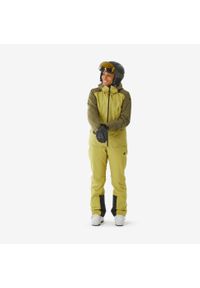 WEDZE - Kurtka narciarska i snowboardowa damska Quechua 500. Materiał: tkanina, skóra, materiał, syntetyk, włókno. Sezon: zima. Sport: narciarstwo, snowboard
