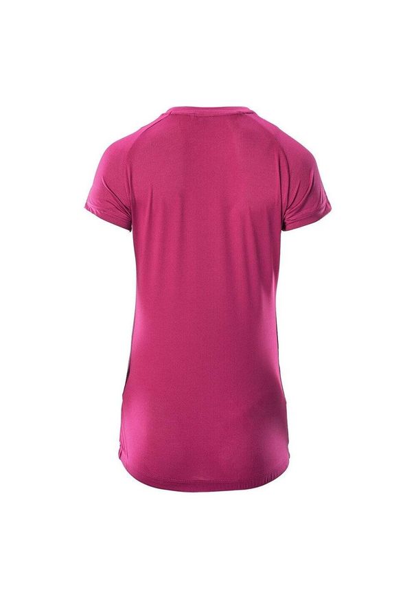 IQ - T-shirt Damski Treilo. Kolor: fioletowy, różowy, wielokolorowy. Sport: turystyka piesza