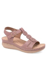 Clara Barson Sandały WYL05010-18 Różowy. Kolor: różowy. Materiał: syntetyk #5