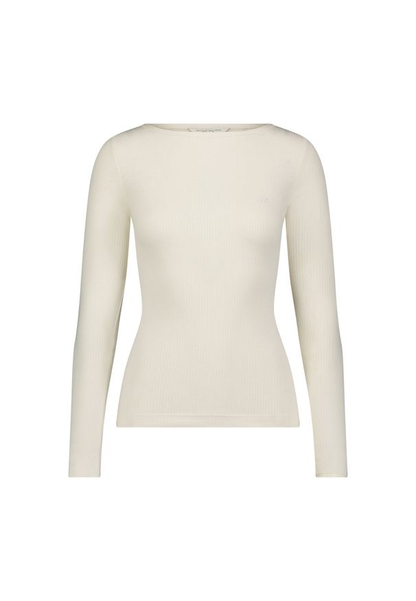 Lee - DAMSKA KOSZULKA LEE LS BOAT NECK TEE ECRU 112355203