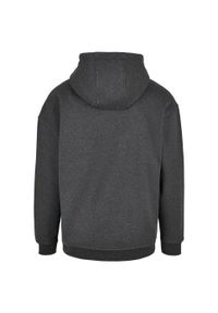 BUILD YOUR BRAND - Bluza Z Kapturem Męska Oversized. Typ kołnierza: kaptur. Kolor: wielokolorowy, szary, brązowy