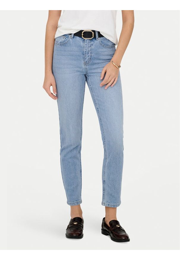 only - ONLY Jeansy Emily 15361608 Niebieski Straight Fit. Kolor: niebieski