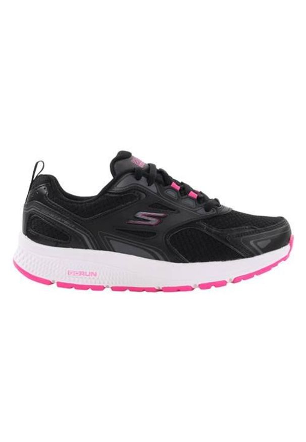 skechers - Buty do biegania damskie Skechers GO Run. Zapięcie: sznurówki. Kolor: czarny. Materiał: materiał. Szerokość cholewki: normalna. Model: Skechers Sport. Sport: bieganie