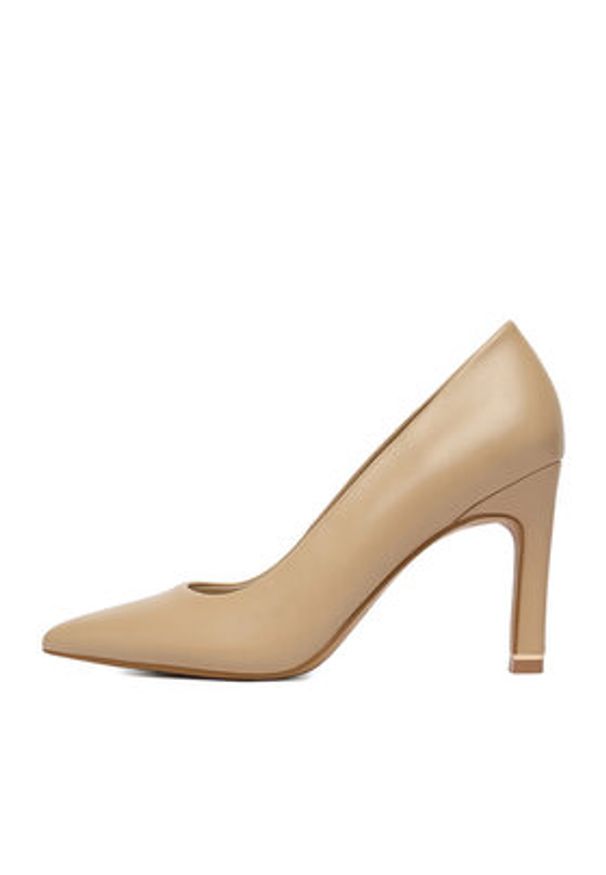 Lasocki Szpilki CEO-HY20077-1 Beżowy. Kolor: beżowy. Materiał: skóra. Obcas: na szpilce