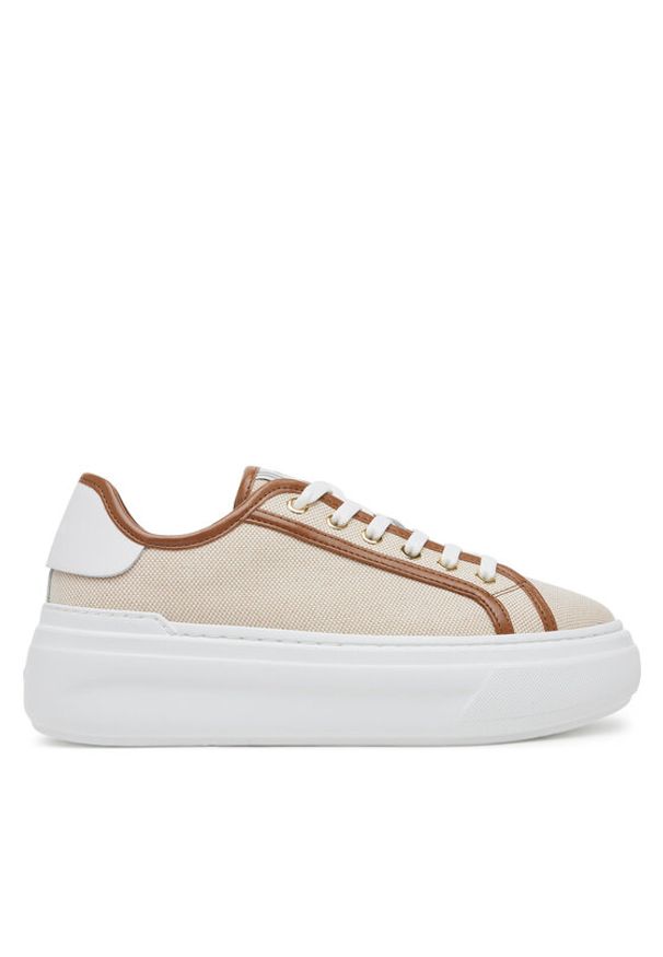 Furla Sneakersy YJ16NUA BX3902 3935S Écru. Materiał: materiał