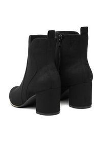 Jenny - JENNY Botki CEO-CD24-242H-2 Czarny. Kolor: czarny. Materiał: materiał #5