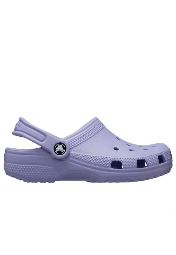 Klapki Crocs Classic Clog 206991-5BN - fioletowe. Kolor: fioletowy. Sezon: lato. Styl: młodzieżowy