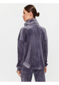 Triumph Bluza Cozy Comfort Velour Zip Jacket 10216555 Szary Regular Fit. Kolor: szary. Materiał: wiskoza #3