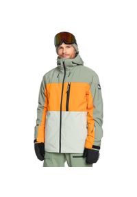 Quiksilver - Kurtka śnieżna dla Mężczyzn SYCAMORE. Kolor: niebieski. Materiał: poliester, materiał. Sezon: zima. Sport: narciarstwo