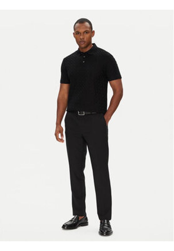 BOSS Polo H-Pack 80 50537132 Czarny Regular Fit. Typ kołnierza: polo. Kolor: czarny. Materiał: bawełna