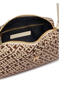 TOMMY HILFIGER - Tommy Hilfiger Torebka Th Grace Camera Bag Jacquard AW0AW18864 Brązowy. Kolor: brązowy #4