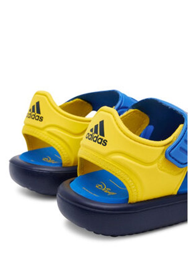 Adidas - adidas Sandały Disney Pixar IH1230 Niebieski. Kolor: niebieski. Wzór: motyw z bajki