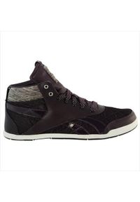 Buty do chodzenia damskie Reebok Roxity Mid. Wysokość cholewki: za kostkę. Kolor: fioletowy, wielokolorowy. Materiał: materiał, skóra, syntetyk. Szerokość cholewki: normalna. Sport: turystyka piesza